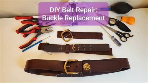 how to fix a belt